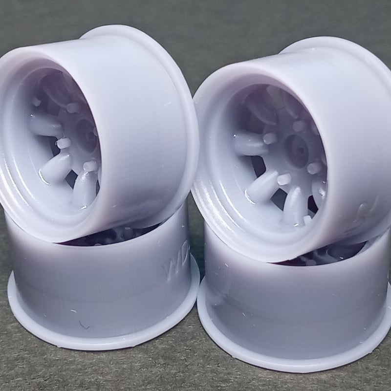 PA34 ハセガワ製KP61オーバーフェンダー用RS8-TYPEホイール ケイSTYLE