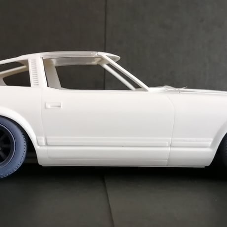 SP10 T社S130フェアレディZ用ローダウンパーツ 1台分 ケイSTYLE! THEストリートシリーズ1/24scaleカーモデル用 1台分 3Dプリント レジン製