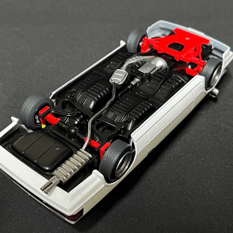 CU3 T社10ソアラ用ローダウンパーツ THEストリートシリーズ 1/24scale