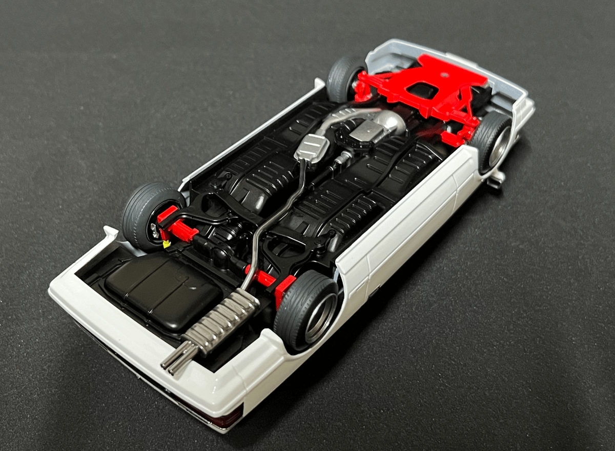 CU3 T社10ソアラ用ローダウンパーツ THEストリートシリーズ 1/24scale