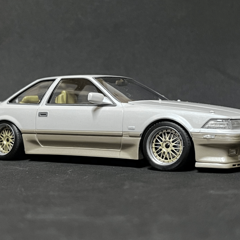 1/64 トヨタ ソアラ改 BBS-LM アルミ製 深リム ハチマル 1/64