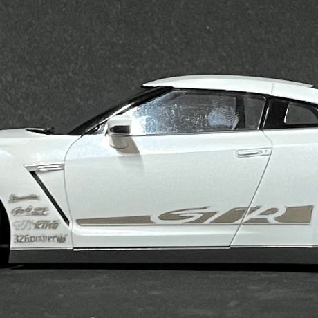 CU2　T社R35GT-R用ローダウンパーツ　THEストリートシリーズ　1/24scale　カーモデル用 　1台分　 3Dプリント　レジン製