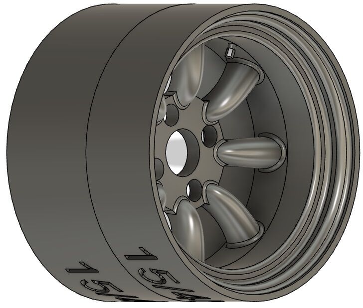 S41 15インチ4H-RS-8 R-TYPEホイール 4本セット ケイSTYLE! THEス