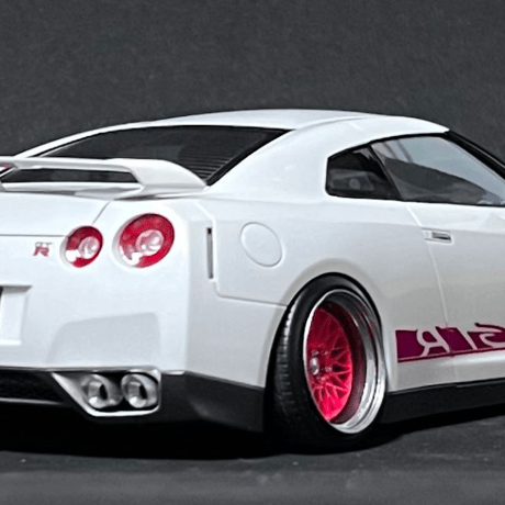 CU2　T社R35GT-R用ローダウンパーツ　THEストリートシリーズ　1/24scale　カーモデル用 　1台分　 3Dプリント　レジン製