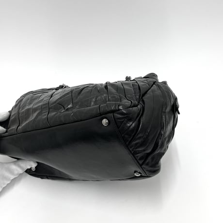 CHANEL カーフスキン チェーンショルダーバッグ 14番台
