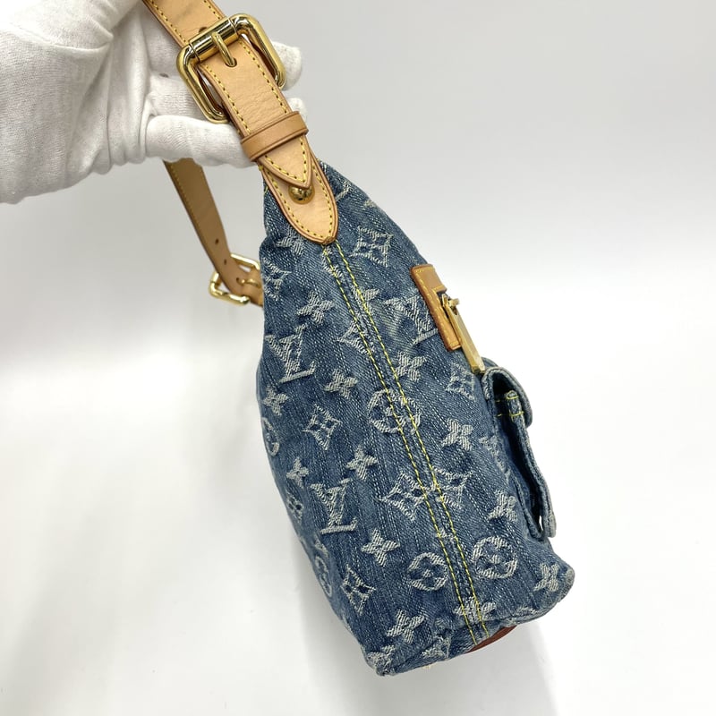 LOUIS VUITTON バギーPM ショルダーバッグ モノグラムデニム