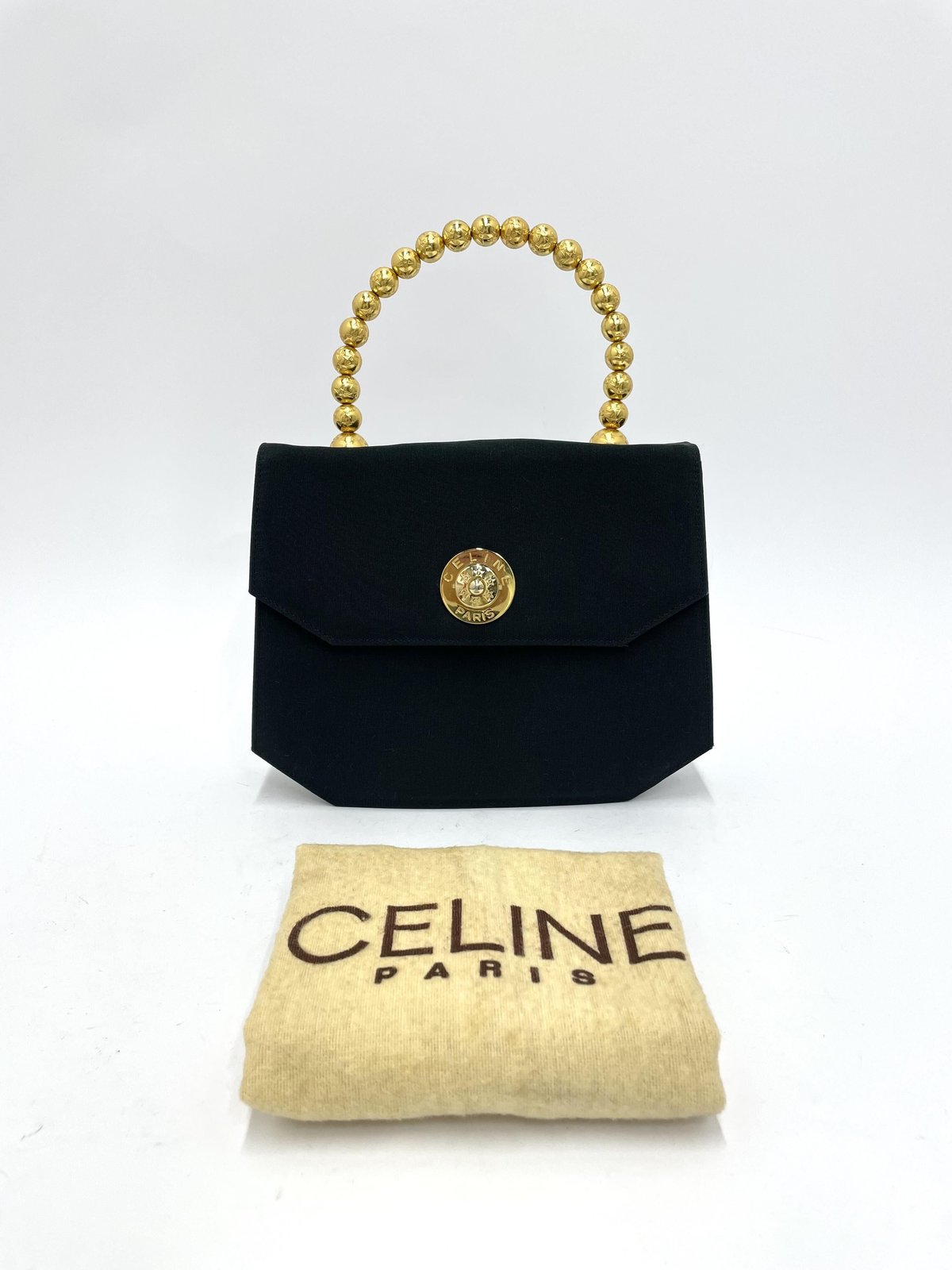 CELINE ヴィンテージ STARBALL 金具 ハンドバッグ | AMONA VINTAGE