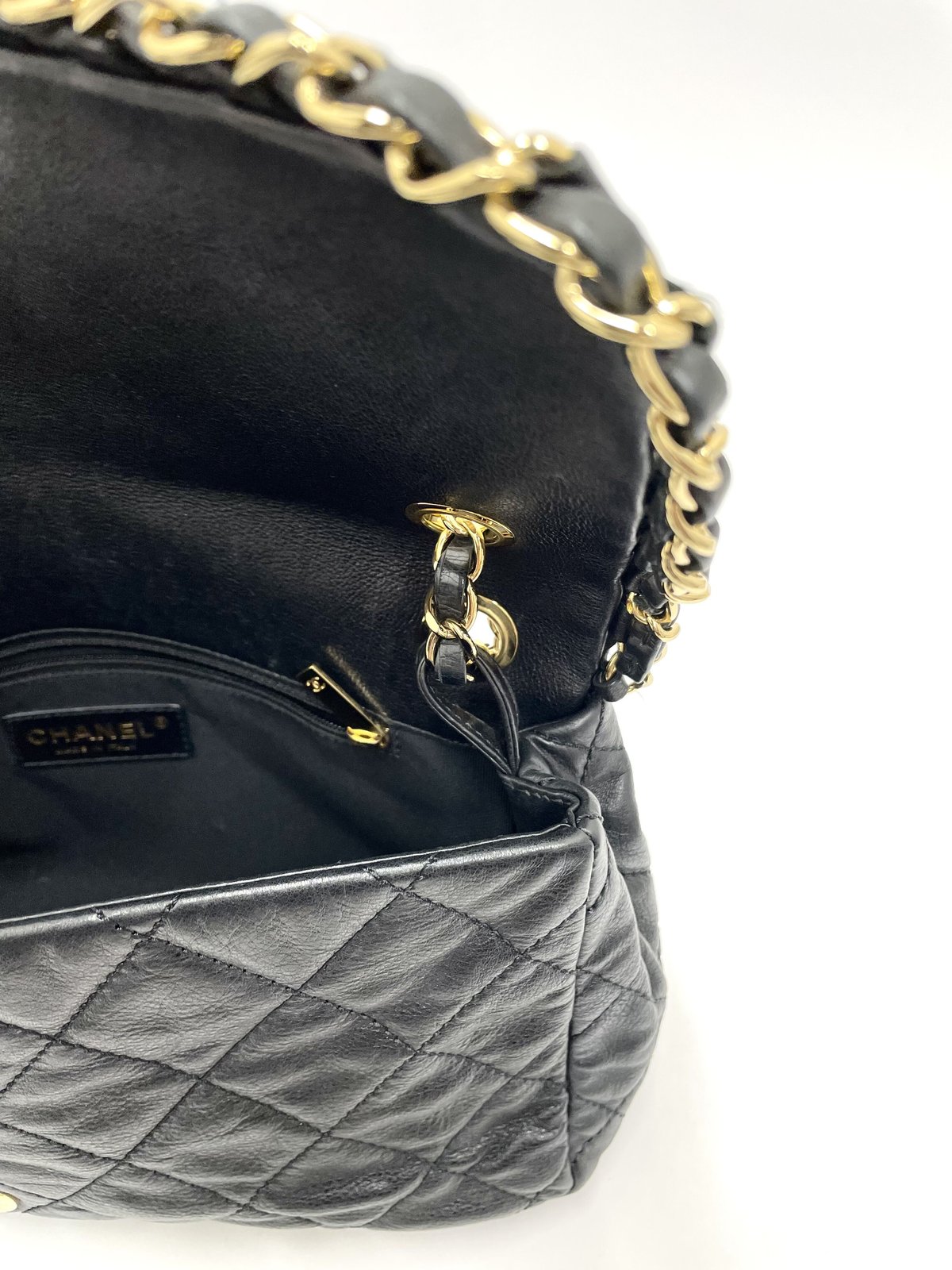 CHANEL マトラッセ チェーンショルダーバッグ 16番台 ラムスキン