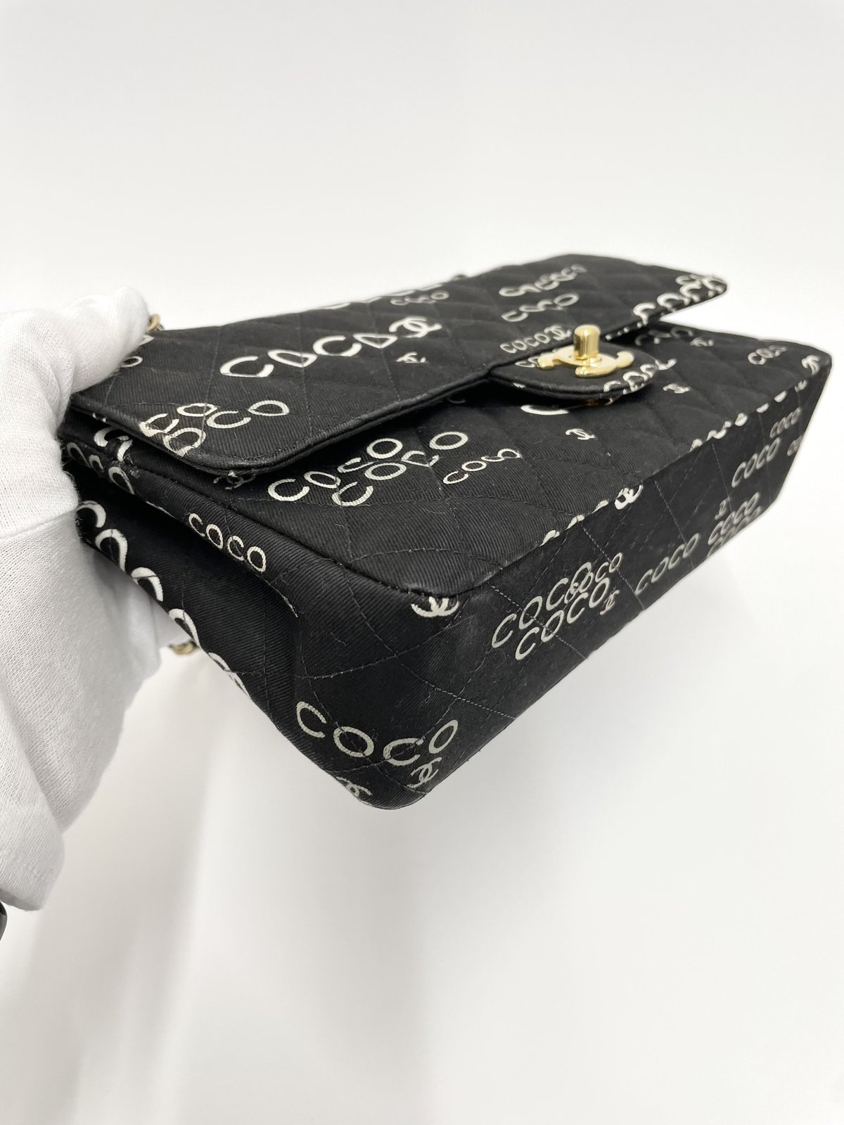 CHANEL COCO マトラッセ Wフラップ チェーンショルダーバッグ 7 CHANEL COCO マトラッセ Wフラップ チェーンショルダーバッグ 7