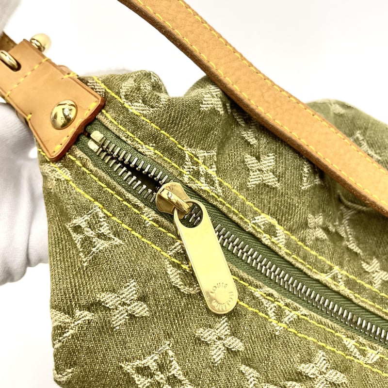 LOUIS VUITTON バギーGM モノグラムデニム ショルダーバッグ LOUIS VUITTON バギーGM モノグラムデニム ショルダーバッグ