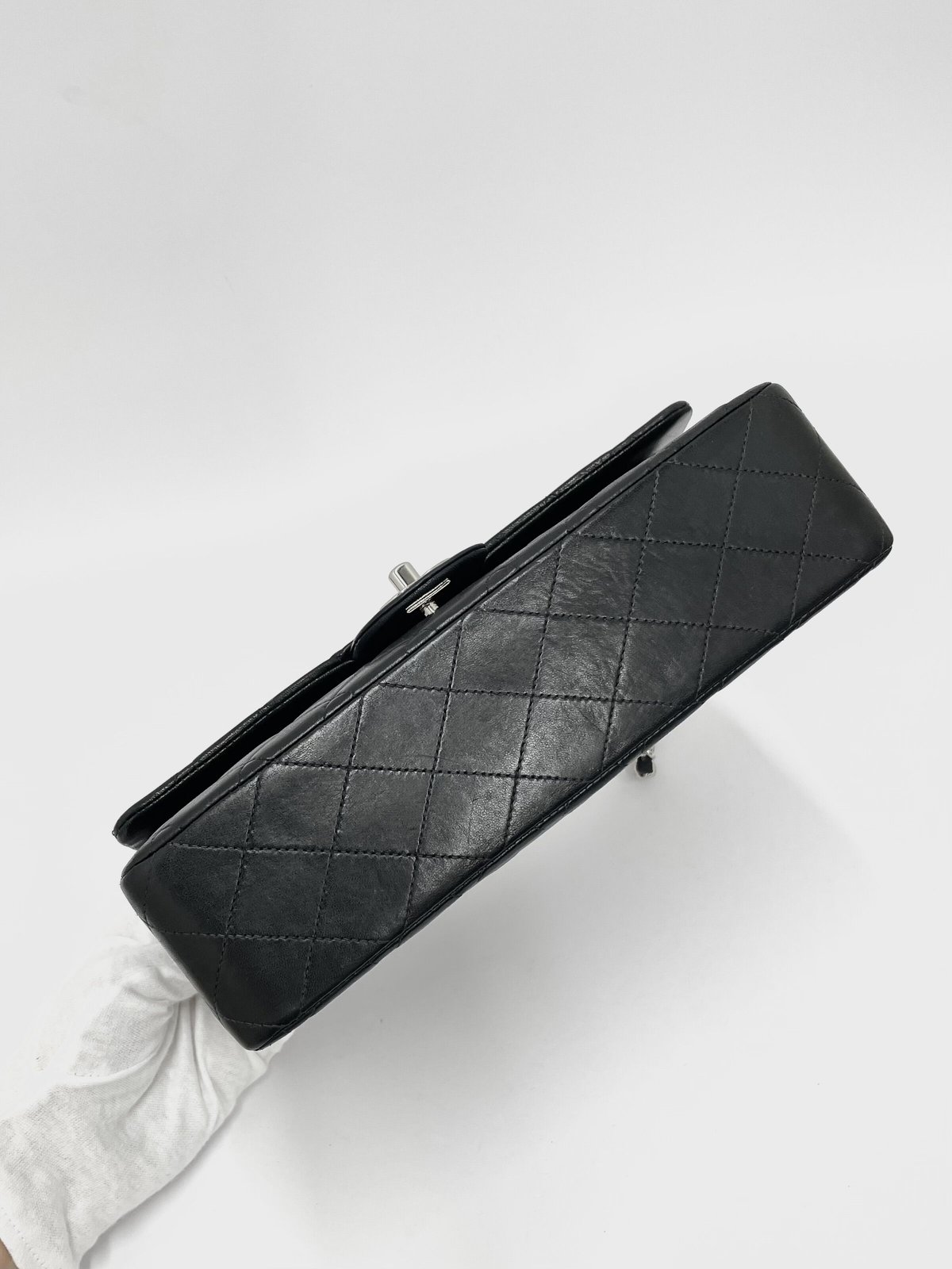 CHANEL ラムスキン マトラッセ25 Wフラップ チェーンショルダー CHANEL ラムスキン マトラッセ25 Wフラップ チェーンショルダー