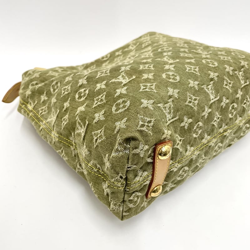 LOUIS VUITTON バギーGM モノグラムデニム ショルダーバッグ LOUIS VUITTON バギーGM モノグラムデニム ショルダーバッグ