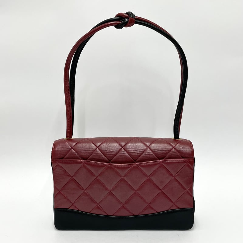 ✨シャネル✨未使用(訳あり)色変酷い ・ブラウン レザー キルティング バッグ 美品 CHANEL シャネル マトラッセ キルティング レザー ハート