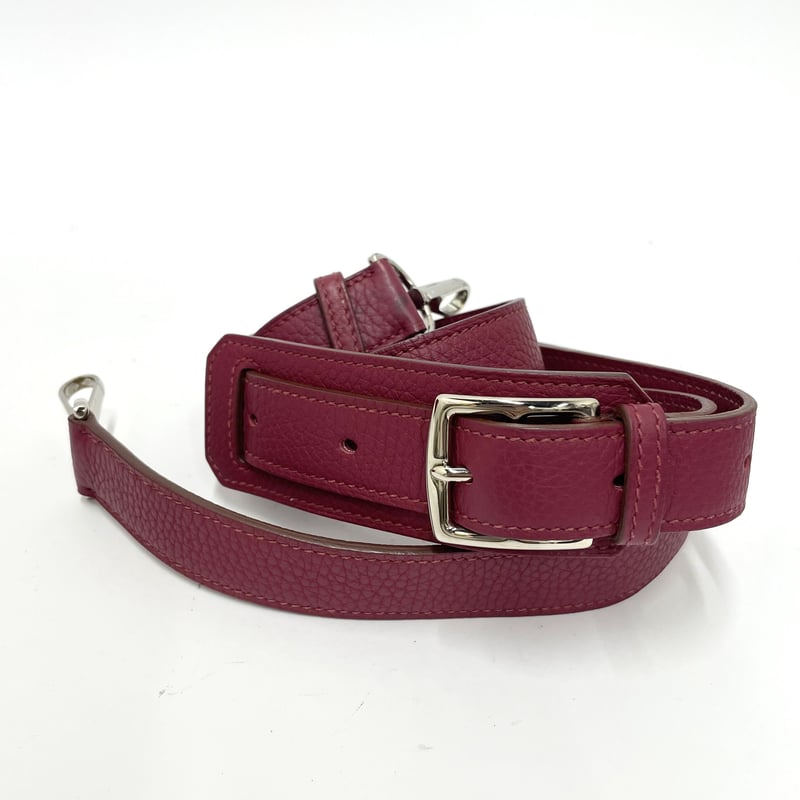 エルメス ジプシエール28 ルビー／シルバー金具 ⬜︎N刻印