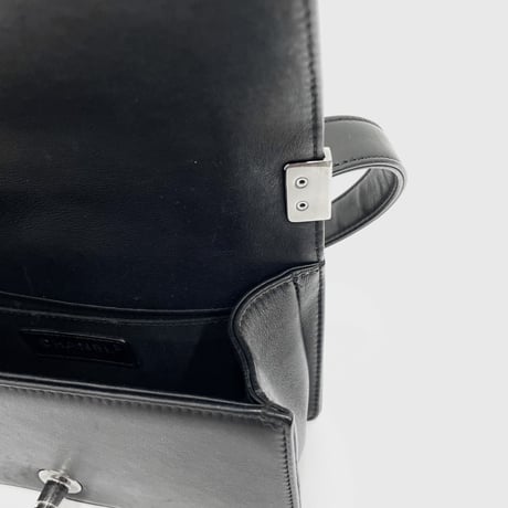 CHANEL BOYスモールハンドバッグ ツイル/フェイクパール限定コレクション 26番台