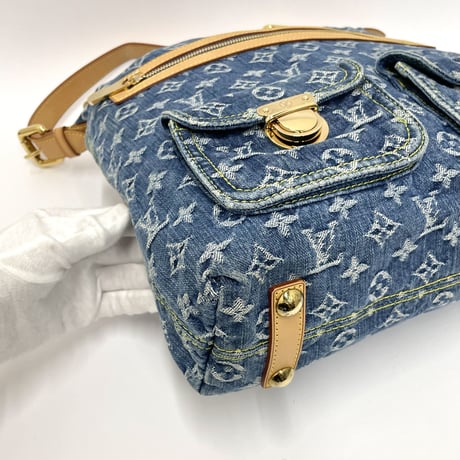 LOUIS VUITTON バギー GM モノグラムデニム ブルー 2WAYショルダーバッグ M95048