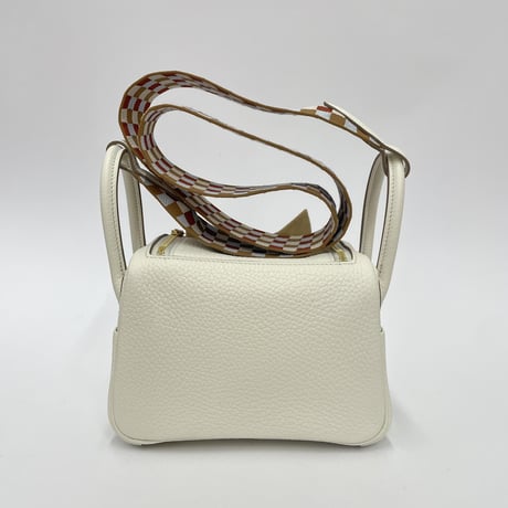 HERMES 新品 ミニリンディ マッシュルーム/ゴールド金具 U刻印 トリヨンクレマンス