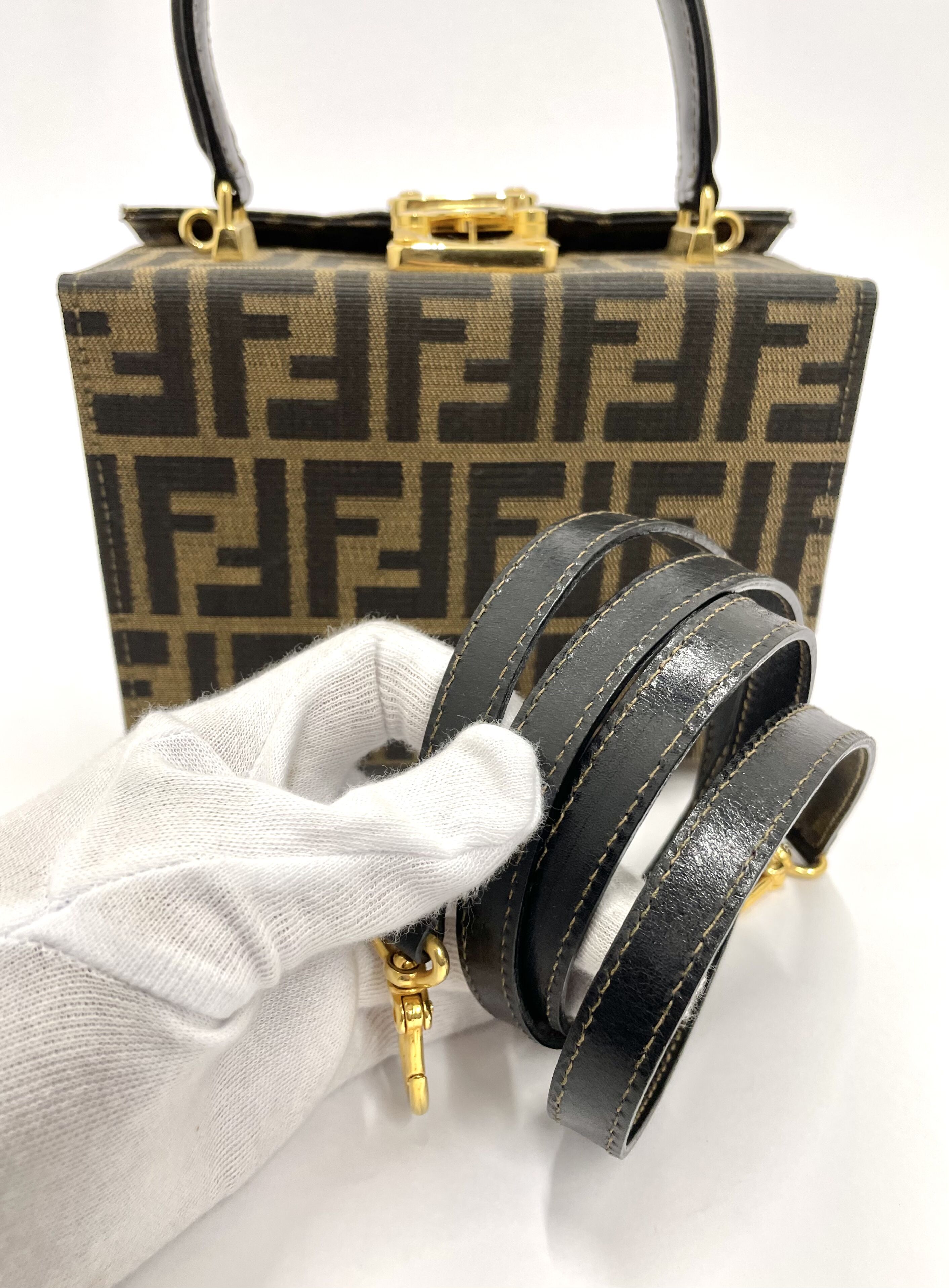 FENDI ズッカ柄バニティ2wayハンドバッグ | AMONA VINTAGE