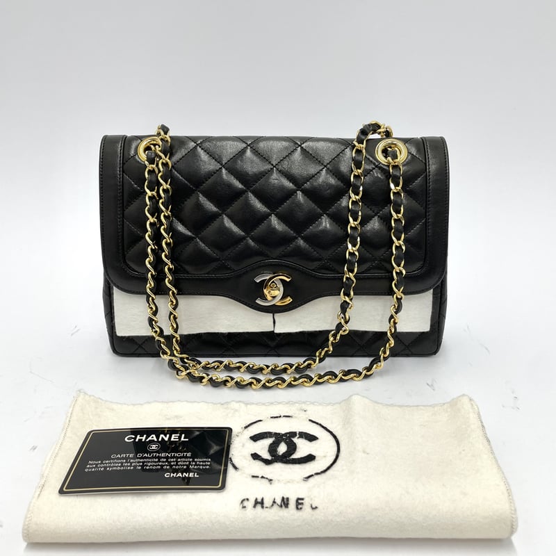 CHANEL パリ限定 マトラッセ Wチェーンショルダーバッグ 2番台 | AMONA ...