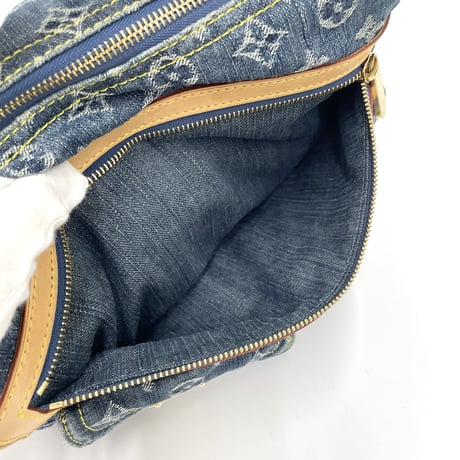LOUIS VUITTON モノグラム デニム バギーPM ショルダーバッグ 付替ストラップ有り M95049