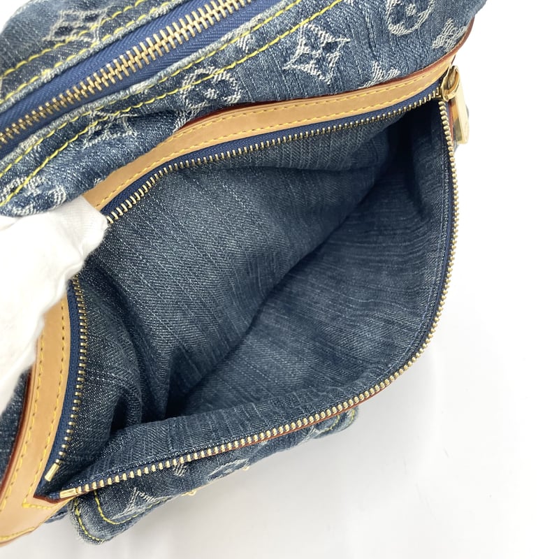 LOUIS VUITTON モノグラム デニム バギーPM ショルダーバッグ 付