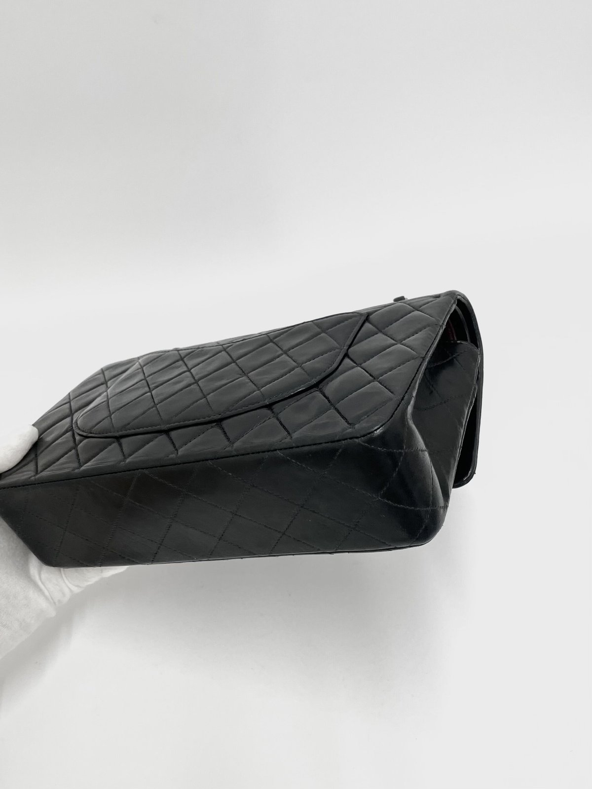 CHANEL ラムスキン マトラッセ25 Wフラップ チェーンショルダー CHANEL ラムスキン マトラッセ25 Wフラップ チェーンショルダー
