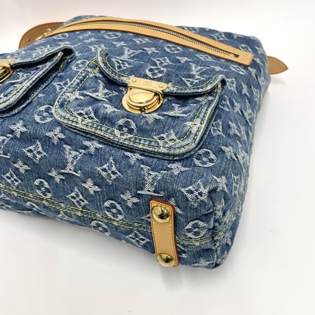 LOUIS VUITTON バギー GM モノグラムデニム ブルー 2WAYショルダーバッグ M95048