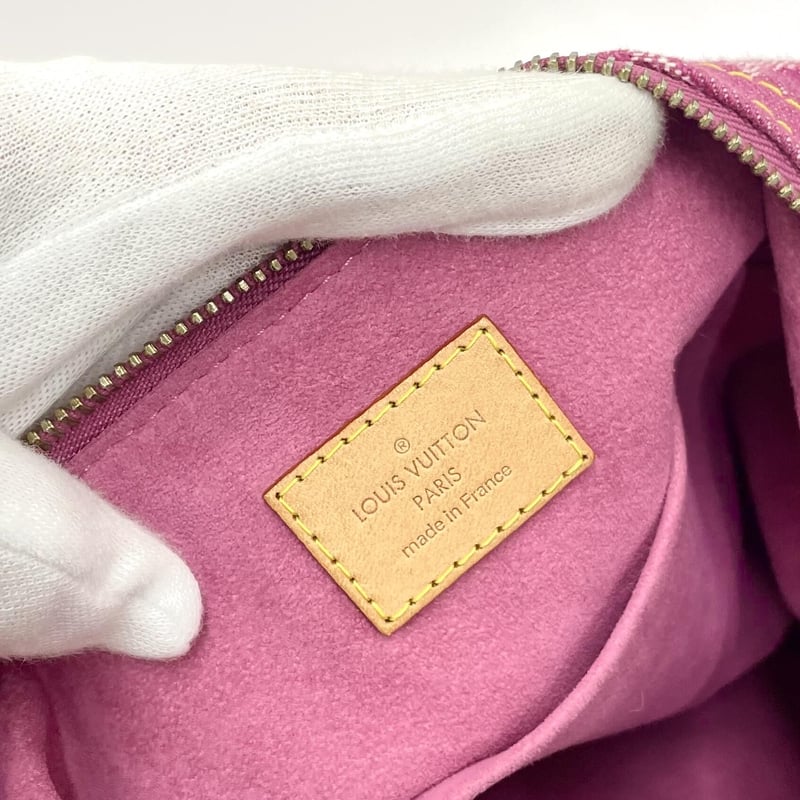 LOUIS VUITTON バギー GM モノグラムデニム フューシャ ピンク LOUIS VUITTON バギー GM モノグラムデニム フューシャ ピンク