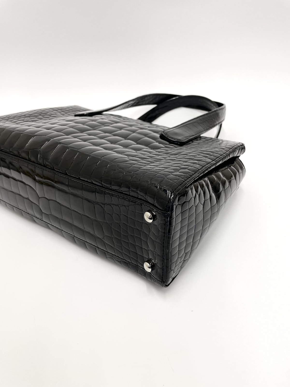 CHANEL ココマーク クロコ トートバッグ 11番代 | AMONA VINTAGE CHANEL ココマーク クロコ トートバッグ 11番代 | AMONA VINTAGE