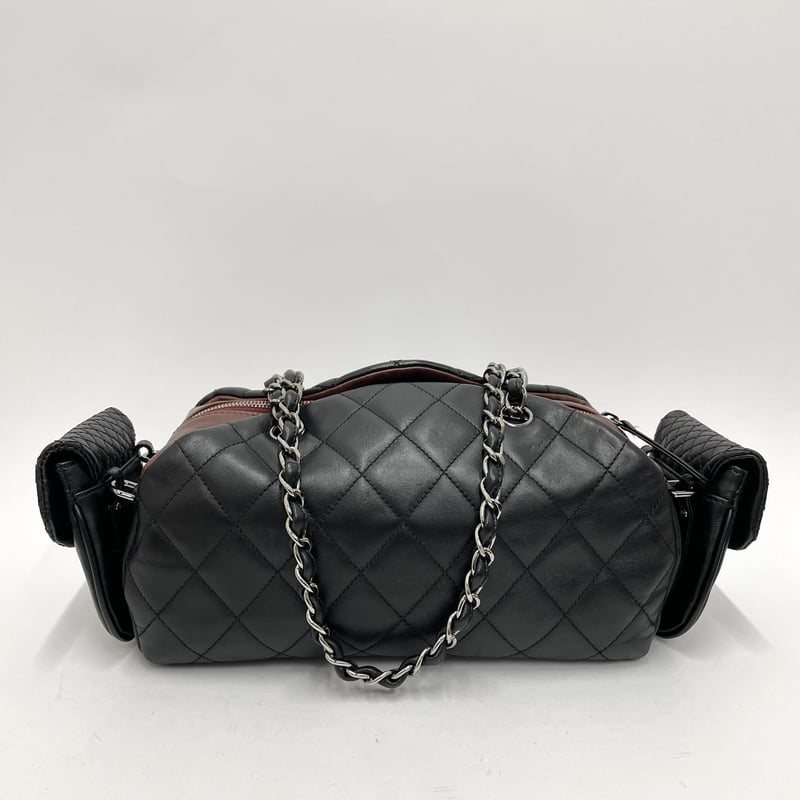 CHANEL ラムスキン マルチポケット ショルダーバッグ 11番台 | AMONA