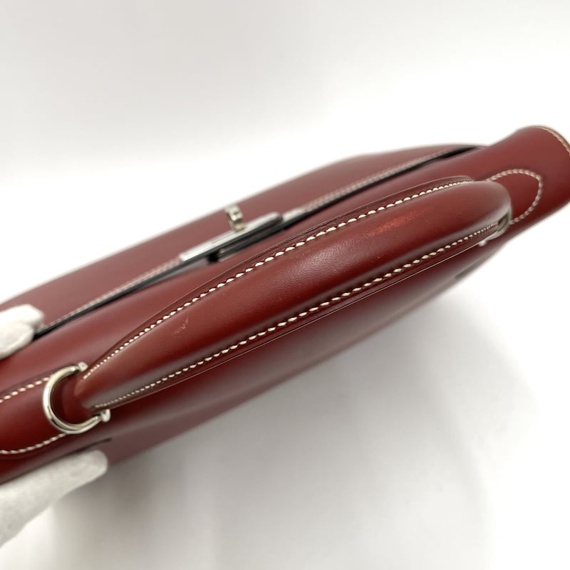 HERMES ケリー32外縫い ルージュアッシュ/シルバー金具 HERMES ケリー32外縫い ルージュアッシュ/シルバー金具