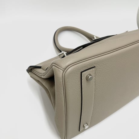 HERMES バーキンショルダー40 トルティエール/シルバー金具 トリヨンクレマンス ⬜︎L刻印