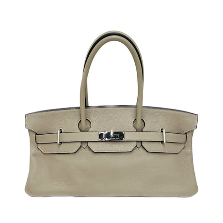 HERMES バーキンショルダー40 トルティエール/シルバー金具 トリヨンクレマンス ⬜︎L刻印