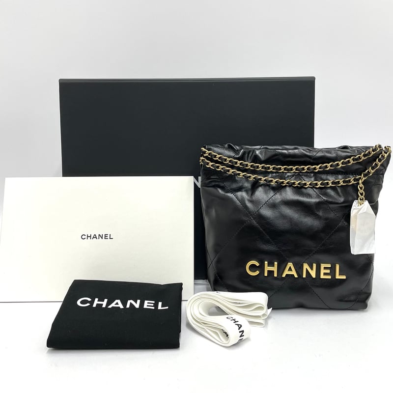 CHANEL 新品未使用 MINI 22 BAG ハンドバッグ/ショルダーバッグ CHANEL 新品未使用 MINI 22 BAG ハンドバッグ/ショルダーバッグ