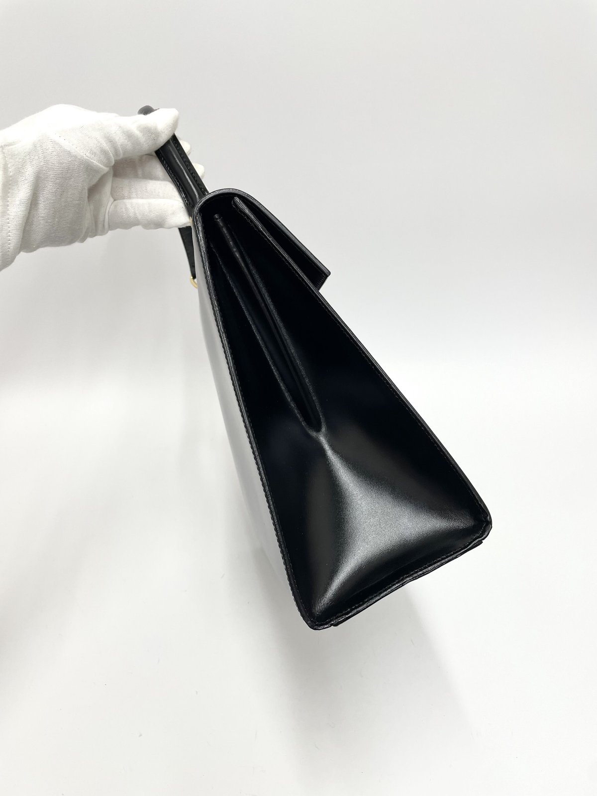 CELINE ボックススカーフ ターンロックハンドバッグ | AMONA VINTAGE
