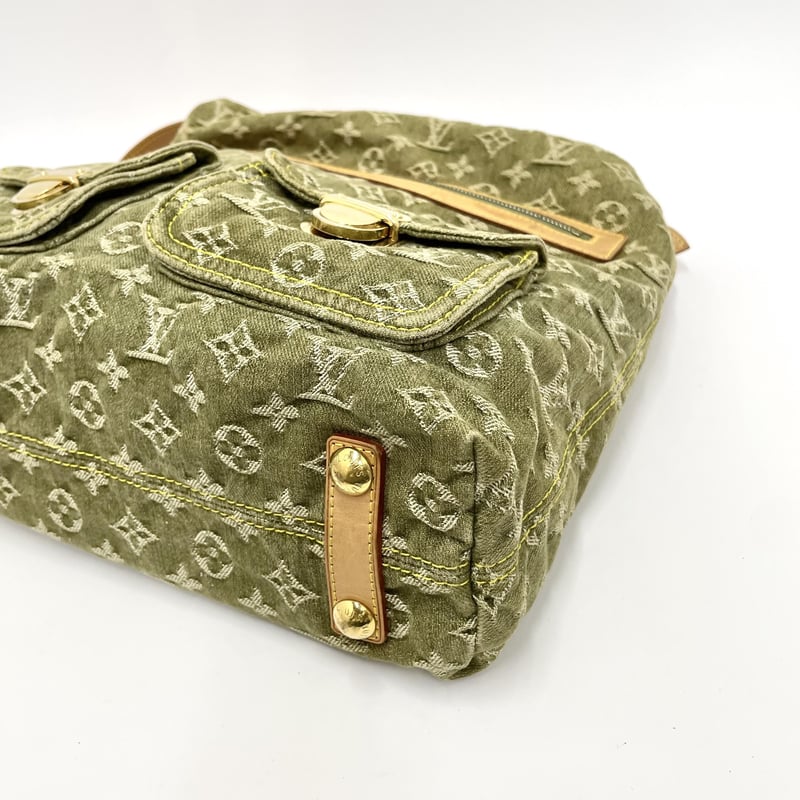 LOUIS VUITTON バギーGM モノグラムデニム ショルダーバッグ