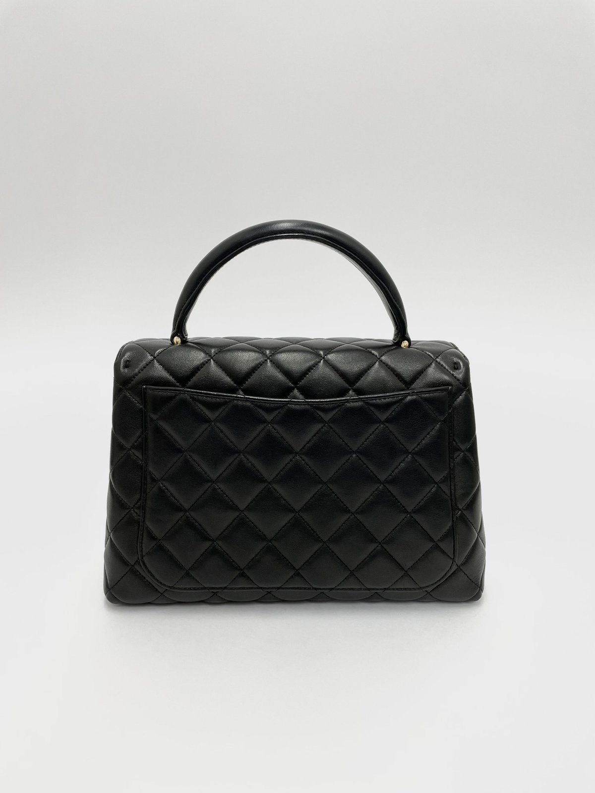 CHANEL ラムスキン ミニCOCOハンドル ハンドバッグ 4番台 CHANEL ラムスキン ミニCOCOハンドル ハンドバッグ 4番台