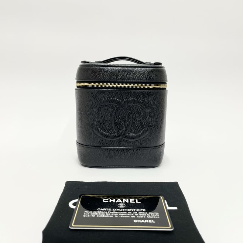 ぷりん【7番台】CHANEL シャネル バニティバック キャビアスキン 楽天市場】CHANEL シャネル バニティバッグ メイクボックス