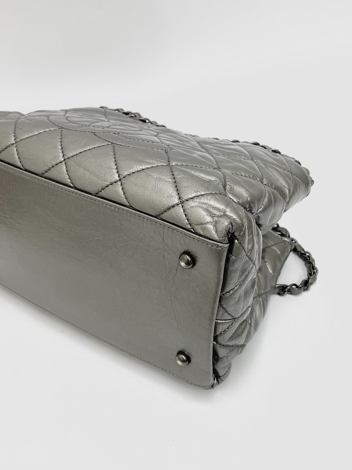 ギャラ付き CHANEL 編み込み トートバッグ シールあり レザー キャメル CHANEL 編み込み トートバッグ - メルカリ