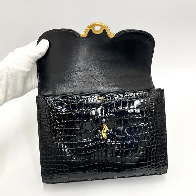 HERMES ヴァスコ ブラック レディース ハンドバッグ ヴィンテージ HERMES】エルメス ヴィンテージ ハンドバッグ – NISHIKINO