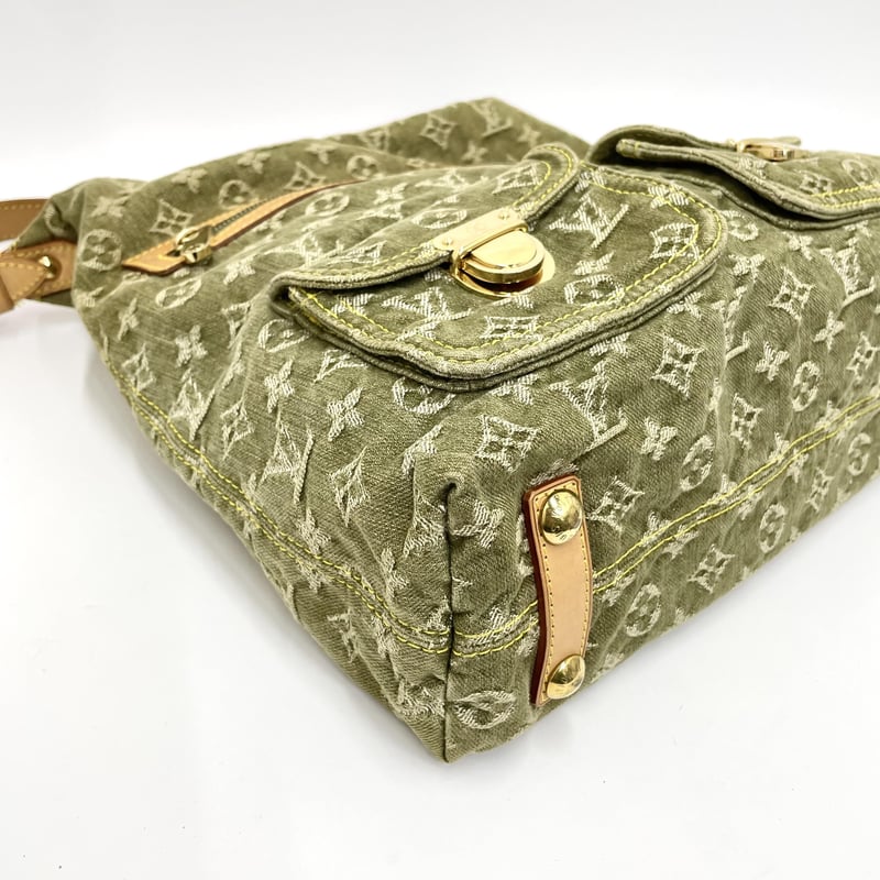 LOUIS VUITTON バギーGM モノグラムデニム ショルダーバッグ LOUIS VUITTON バギーGM モノグラムデニム ショルダーバッグ