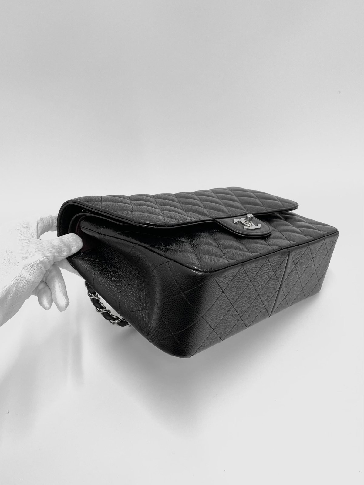 CHANEL マトラッセ キャビアスキンCF30 ダブルフラップ ダブル CHANEL マトラッセ キャビアスキンCF30 ダブルフラップ ダブル