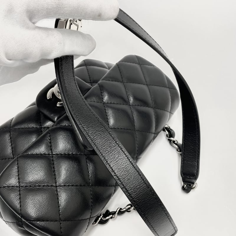 CHANEL ラムスキン マトラッセ 2wayショルダーバッグ 29番台