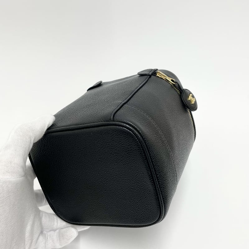 CHANEL キャビアスキン ココマーク バニティバッグ 7番台