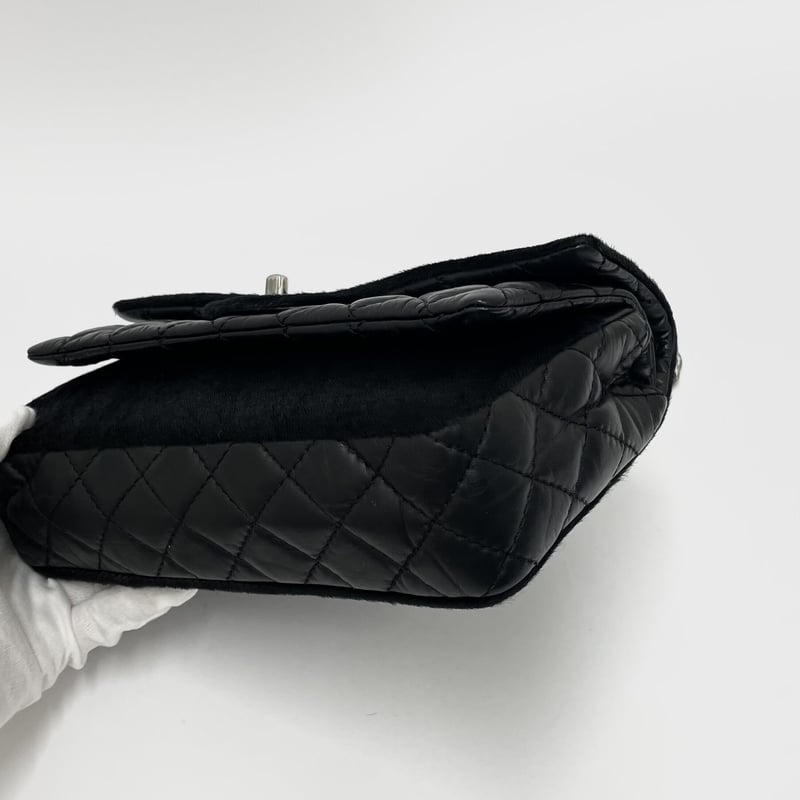 CHANEL 希少美品 マトラッセ Wフラップ チェーンショルダーバッグ