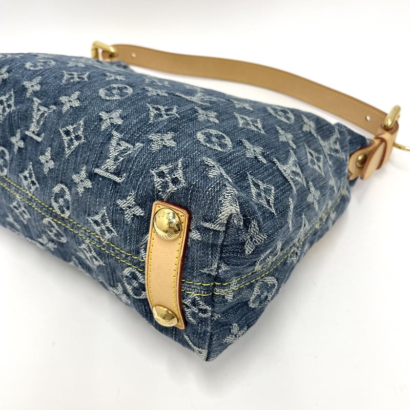 LOUIS VUITTON モノグラム デニム バギーPM ショルダーバッグ 付替