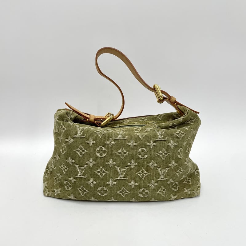 LOUIS VUITTON モノグラムデニム バギーPM ショルダーバッグ LOUIS VUITTON モノグラムデニム バギーPM ショルダーバッグ