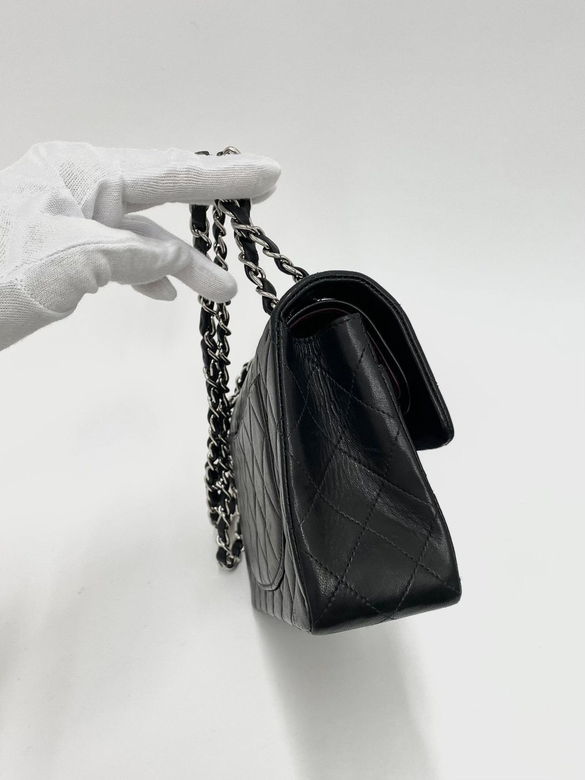 CHANEL ラムスキン マトラッセ23 Wフラップ チェーンショルダー CHANEL ラムスキン マトラッセ23 Wフラップ チェーンショルダー