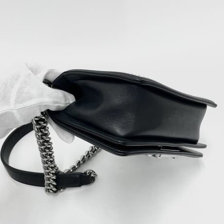 CHANEL BOYスモールハンドバッグ ツイル/フェイクパール限定コレクション 26番台