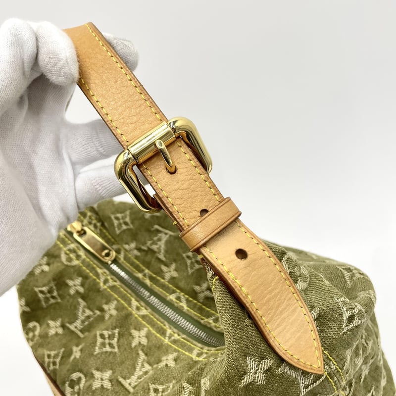 LOUIS VUITTON バギーGM モノグラムデニム ショルダーバッグ LOUIS VUITTON バギーGM モノグラムデニム ショルダーバッグ